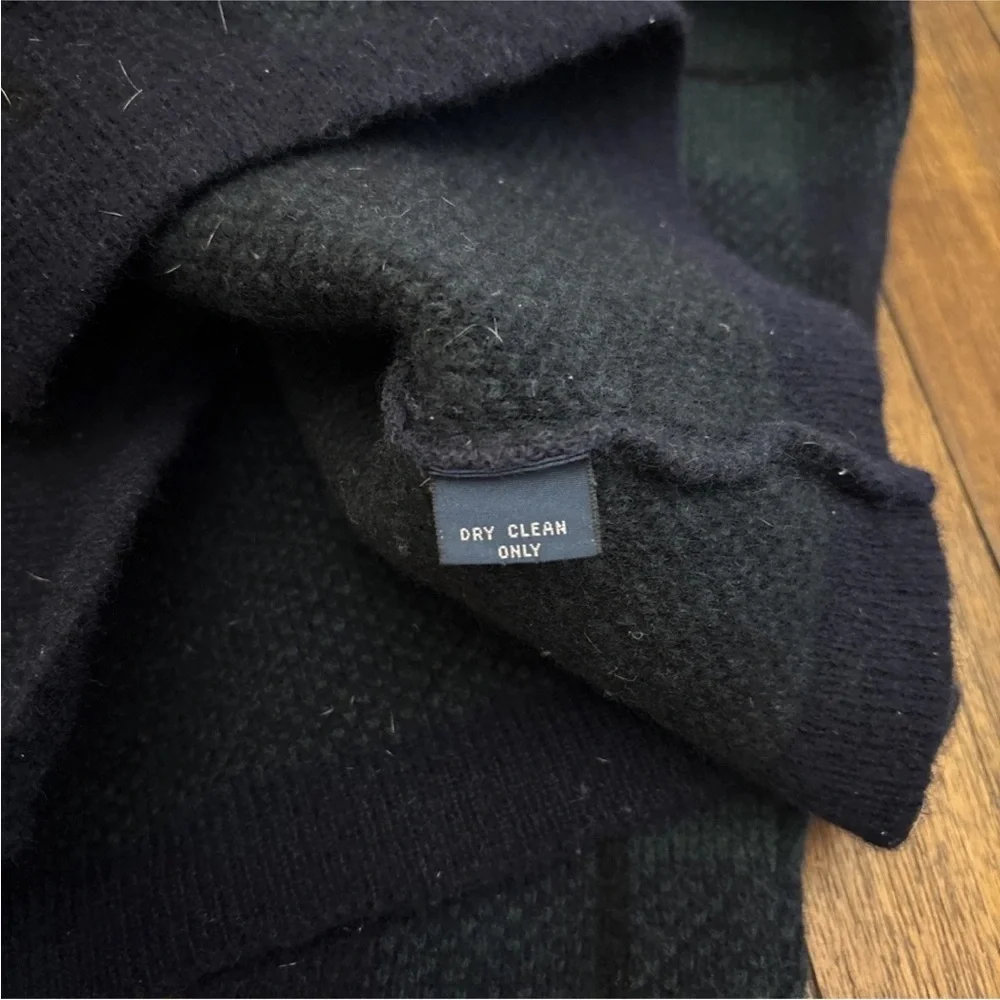 Vintage Polo Ralph Lauren Mens Sweater Large* Lambswool Plaid Preppy Golf 90s
